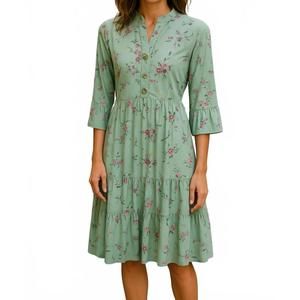 NEW DIVA USA babydoll dress in pale green